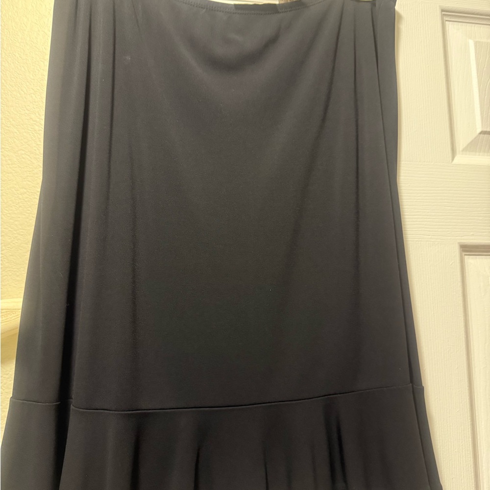 Apostrophe Classic Black Maxi Skirt